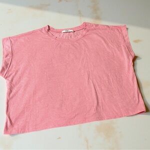 Zenana Outfitters Pink Crop Top